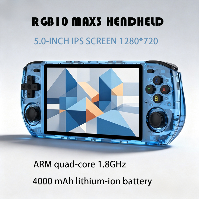 RGB10 MAX3 5.0-Inch IPS Screen - огляд і ціна Gaming Console Android