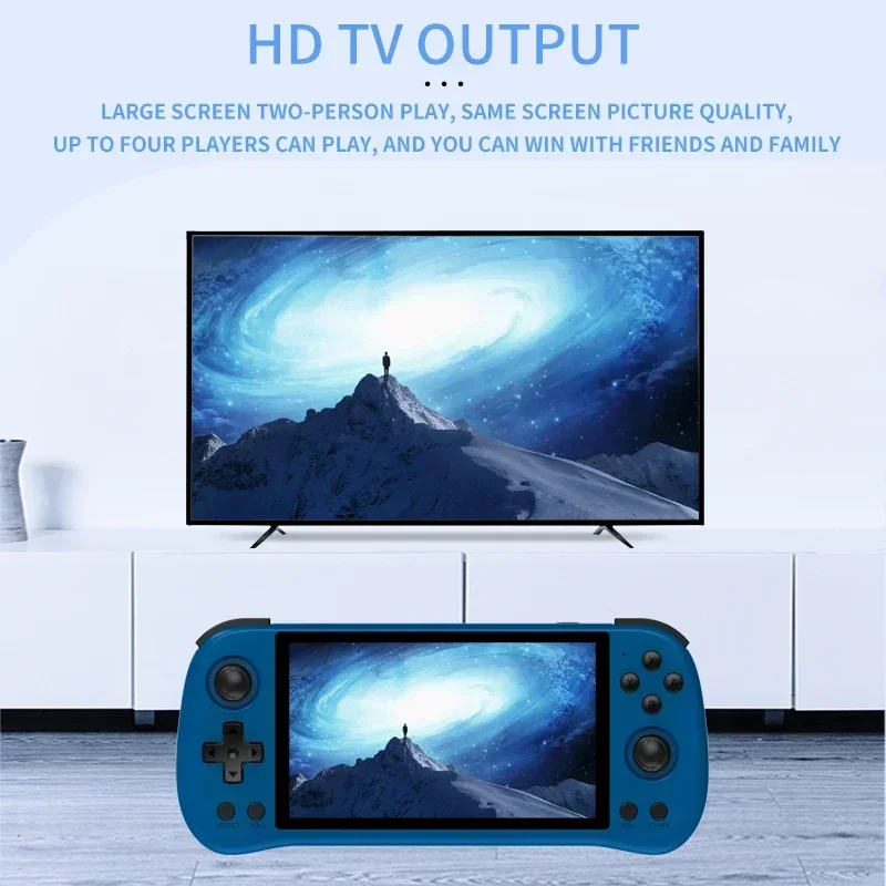 80000Games 512G POWKIDDY X55 5 - огляд і ціна Gaming Console Retro Handheld