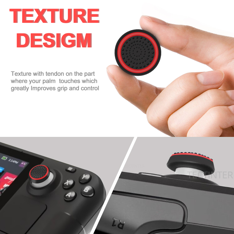 4PCS Silicone Analog ThumbStic - огляд і ціна Gaming Console For Pc