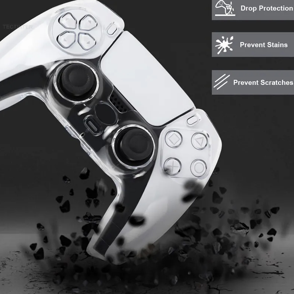Clear Transparent PC Hard Prot - огляд і ціна Sony Controller Dualsense