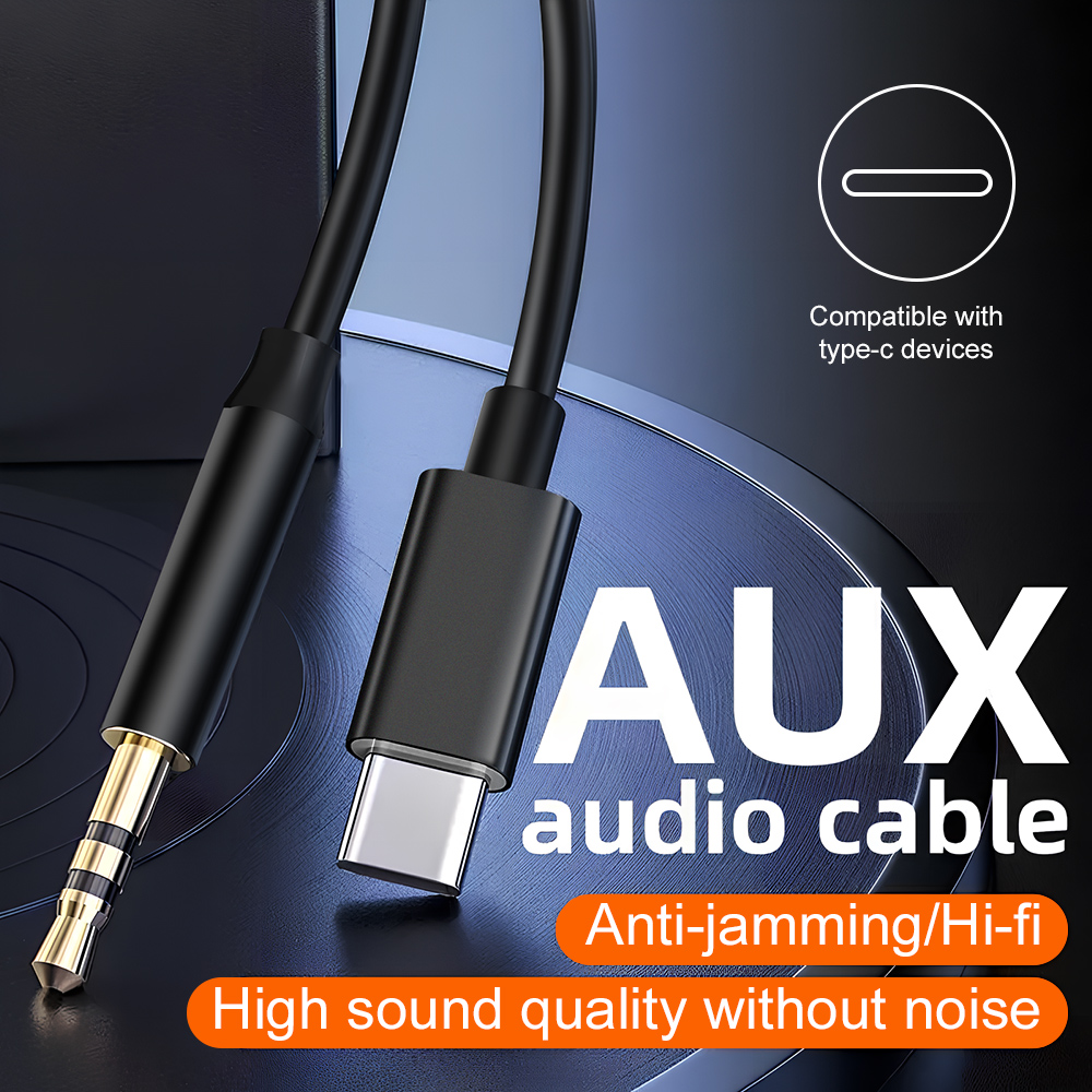 Type-C to 3.5mm AUX Audio Cabl - огляд і ціна Gaming Console Car