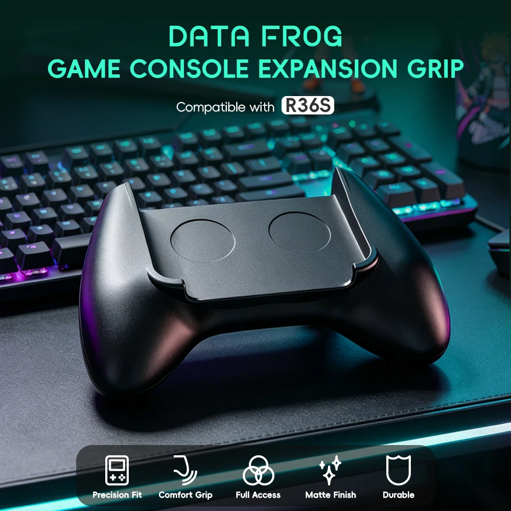 Data Frog R36S Game Grip Ergon - огляд і ціна Gaming Console Retro Handheld