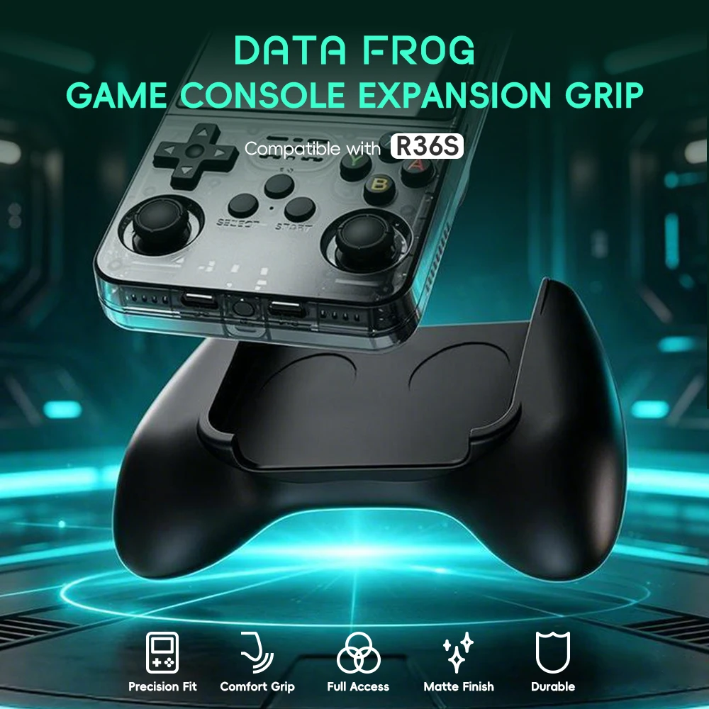 Data Frog R36S Game Grip Ergon - огляд і ціна Gaming Console Retro Handheld