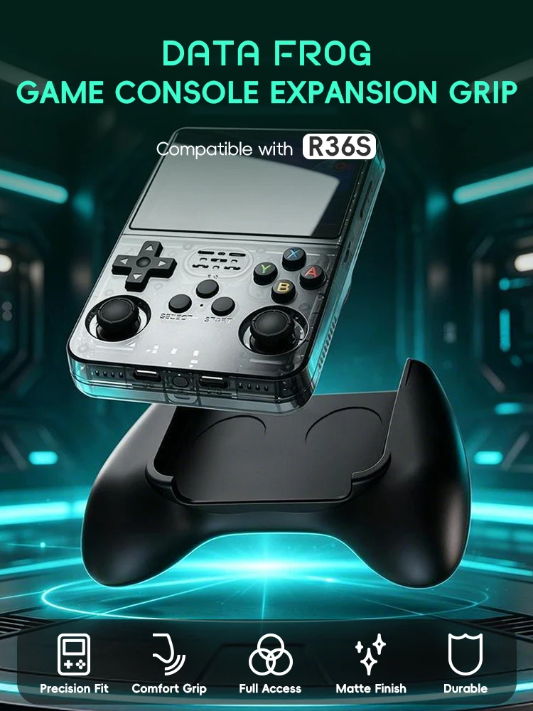 Data Frog R36S Game Grip Ergon - огляд і ціна Gaming Console Retro Handheld