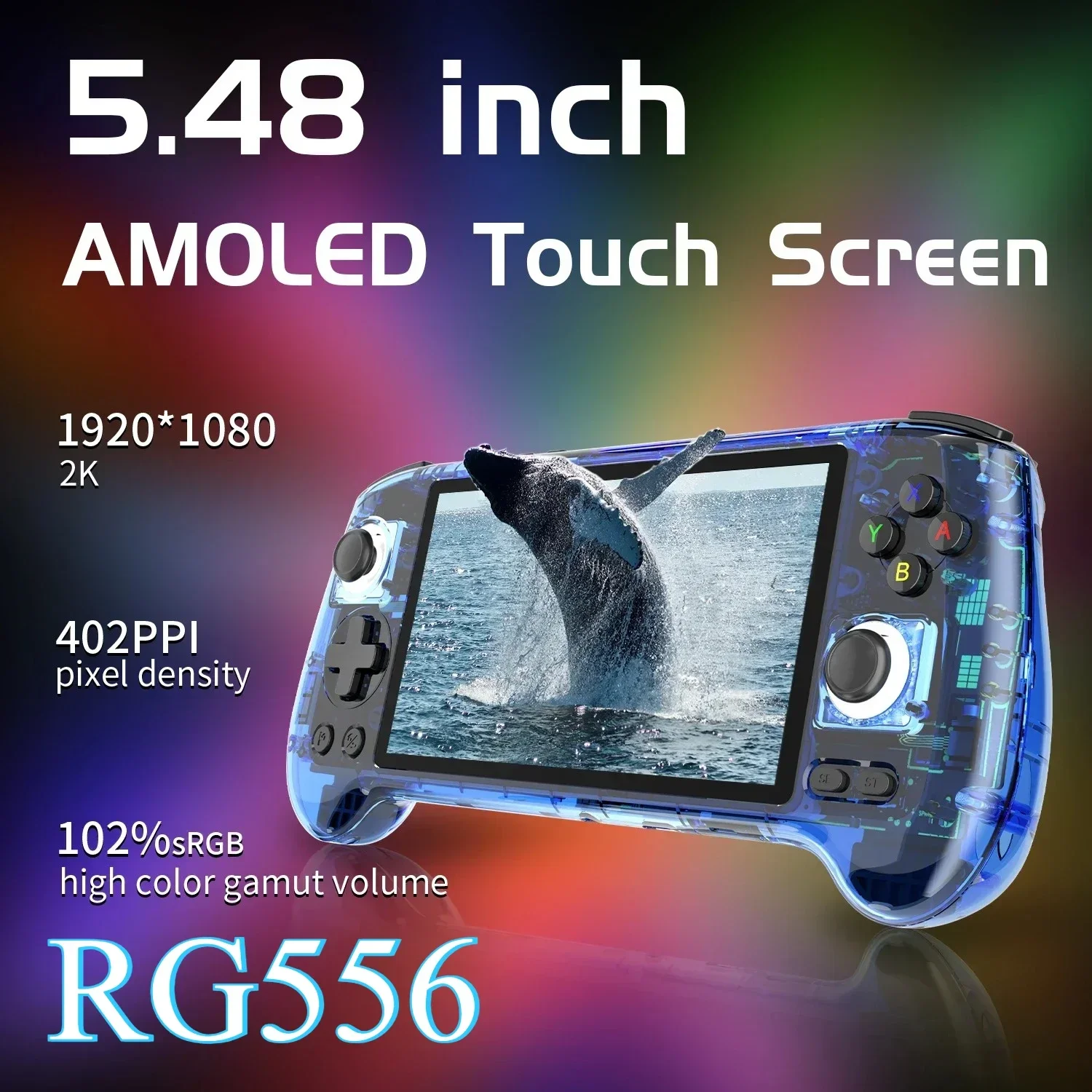 ANBERNIC RG556 Handheld Games  - огляд і ціна Gaming Console Android