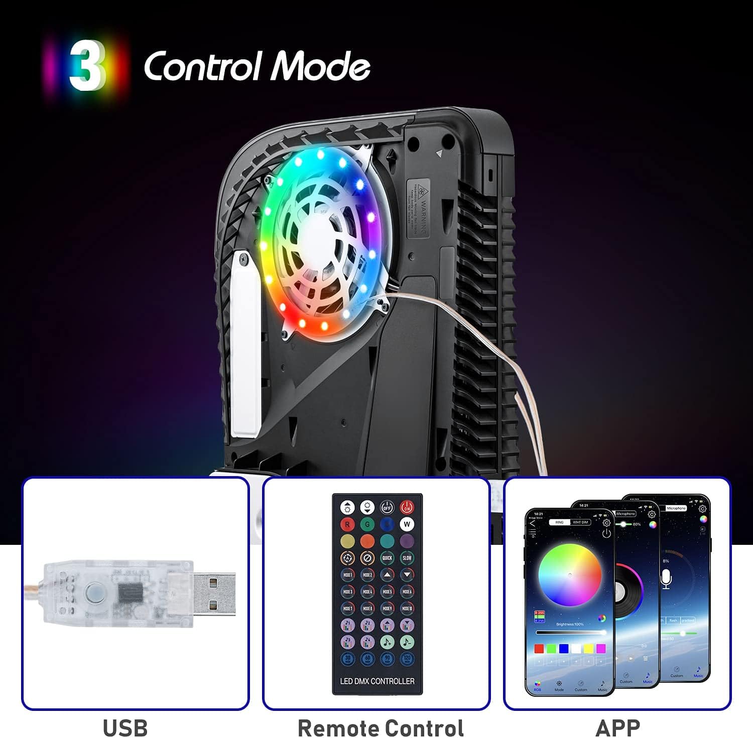 RGB LED Light Strip For PS5 Pr - огляд і ціна Sony Console Ps5 Slim