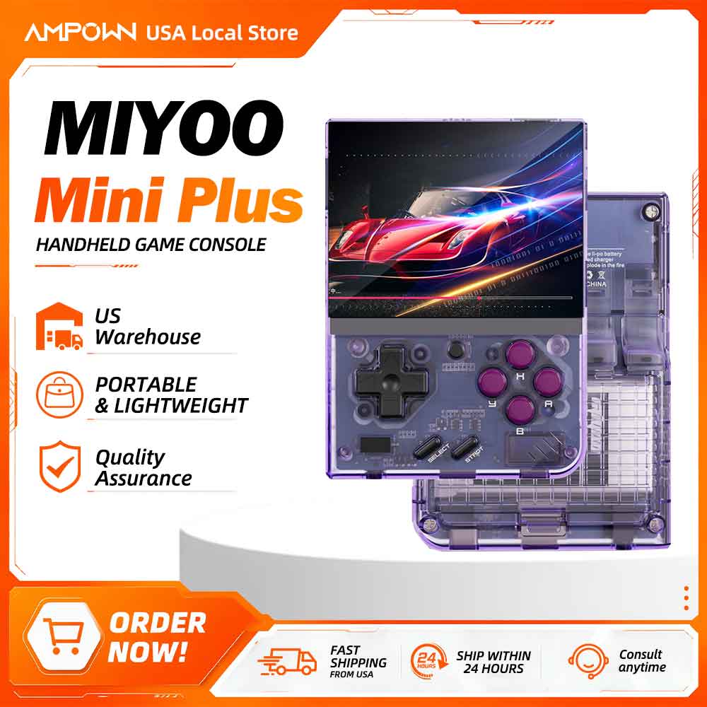Miyoo Mini+ Retro Handheld Gam - огляд і ціна Gaming Console Retro Handheld