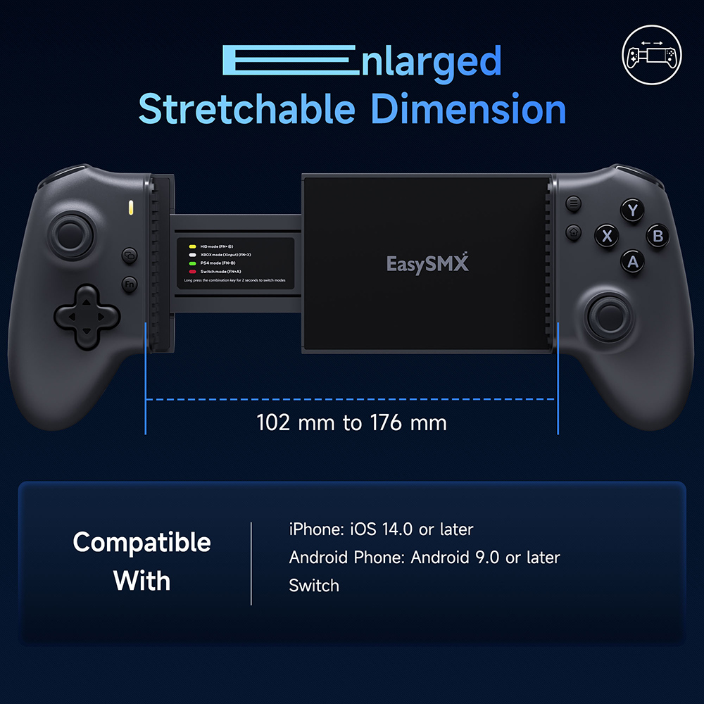 EasySMX M15 Bluetooth Mobile P - огляд і ціна Gaming Console For Phone