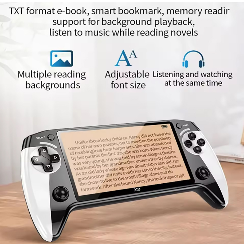X9 Portable Handheld Game Cons - огляд і ціна Gaming Console Retro Handheld